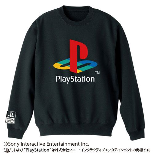 Play Station Sweatshirt First Generation Play Station Black (Size S, M, L, XL)