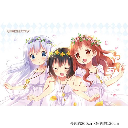 Gochumon wa Usagi Desu ka? Blanket Chino & Maya & Megu