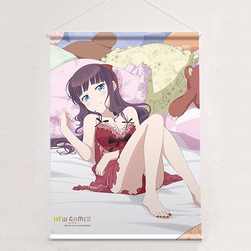New Game!! Original Illustration B2 Tapestry Takimoto Hifumi
