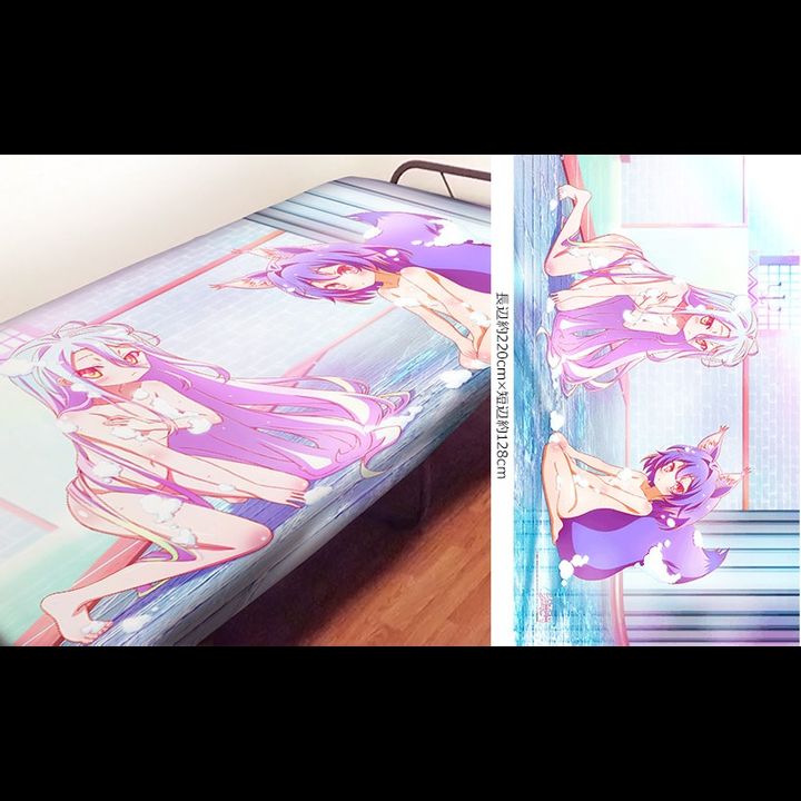 No Game No Life Original Illustration Sheet Shiro & Hatsuse Izuna / Bathroom