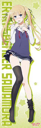 160cm Long Tapestry Saenai Heroin no Sodatekata b Eriri Spencer Sawamura School Uniform Ver.