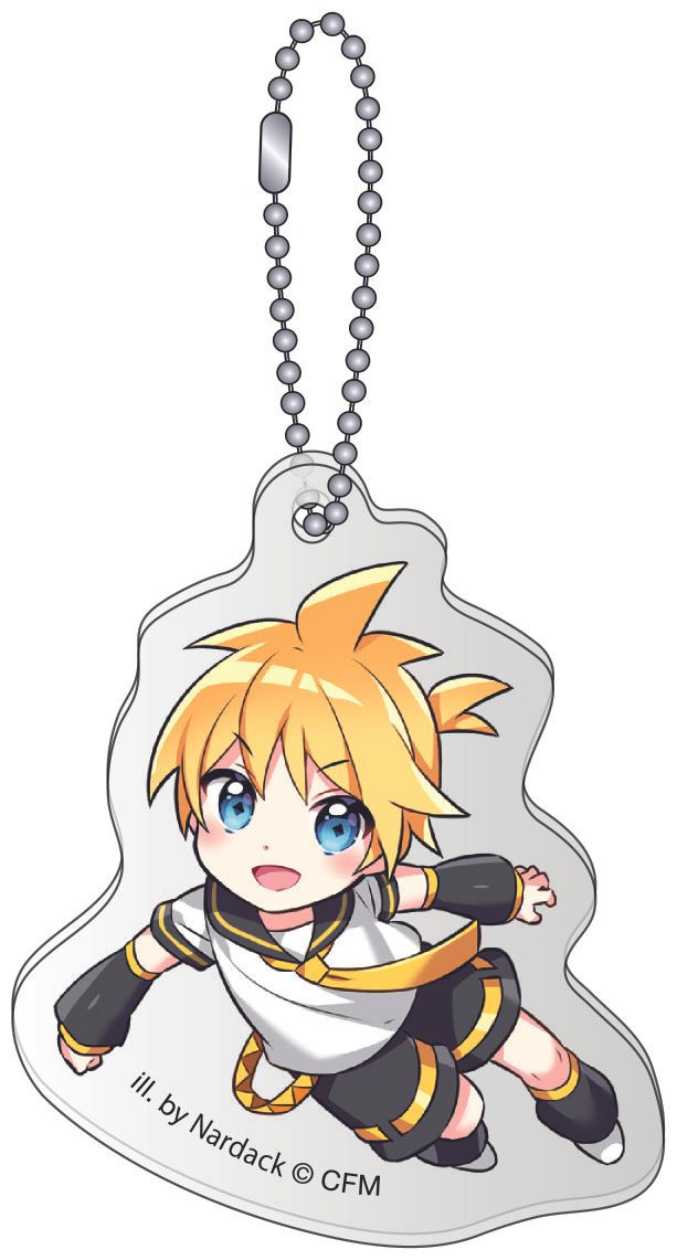 Hatsune Miku Series Acrylic Key Chain Nardack Len