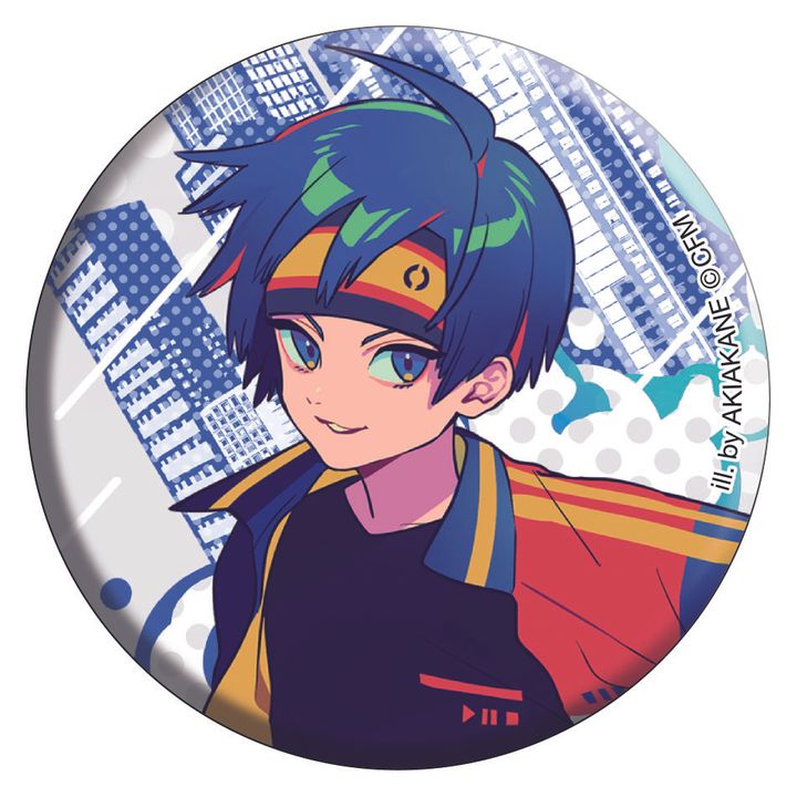 Hatsune Miku Series Can Badge Akiakane KAITO