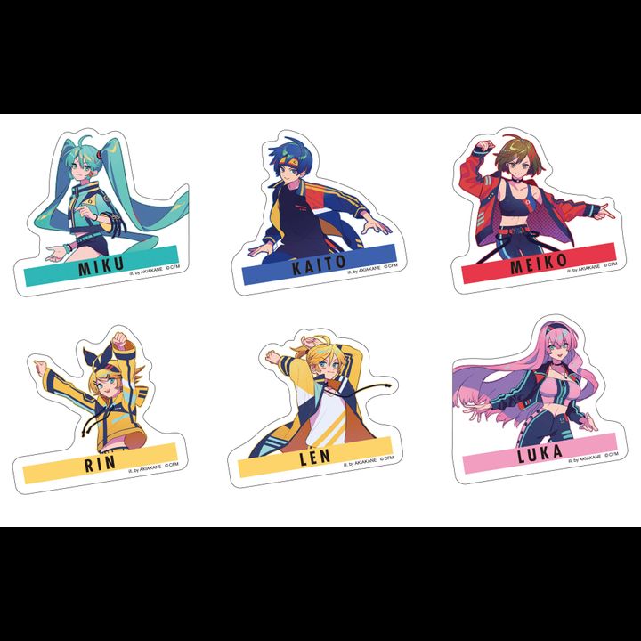 Hatsune Miku Series Sticker Set Akiakane Group