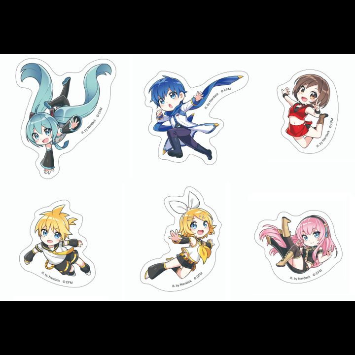 Hatsune Miku Series Sticker Set Nardack Group