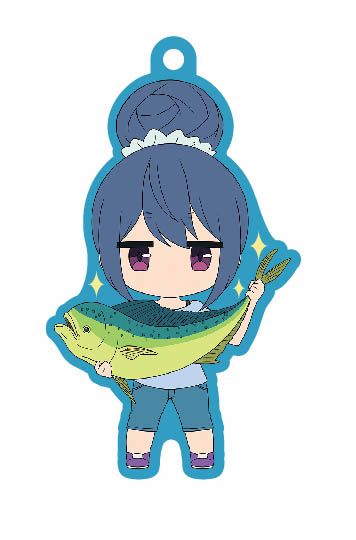 Yurucamp Survival Camp Rin no Tucchitta Rubber Strap