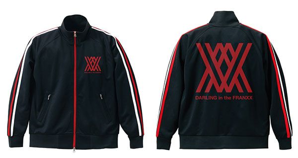 DARLING in the FRANXX DARLING in the FRANXX Jersey Black x White x Red
