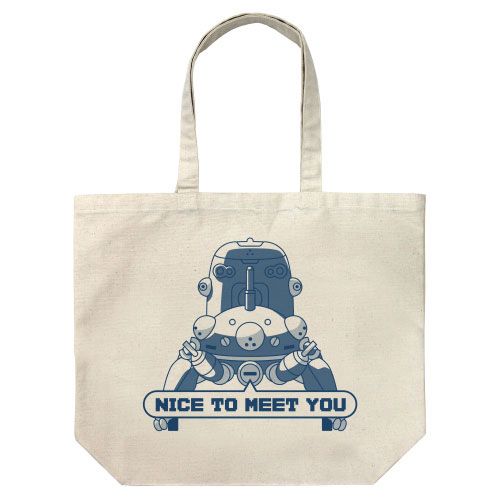 Ghost in the Shell STAND ALONE COMPLEX Tachikoma Large Tote Bag Natural