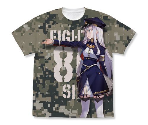 86 -Eighty Six- Original Edition Lena Full Graphic T-shirt White