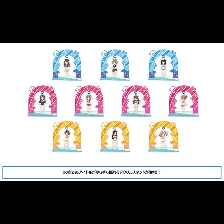 The Idolmaster Cinderella Girls Theater Yurayura Acrylic Stand Collection Vol. 1 [Set of 10]