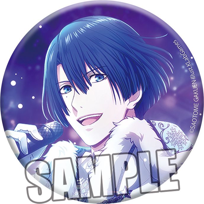 Uta no Prince-sama Shining Live Can Badge Hoshi Kirameku Yukiyo no Christmas Live Another Shot Ver. Hijirikawa Masato