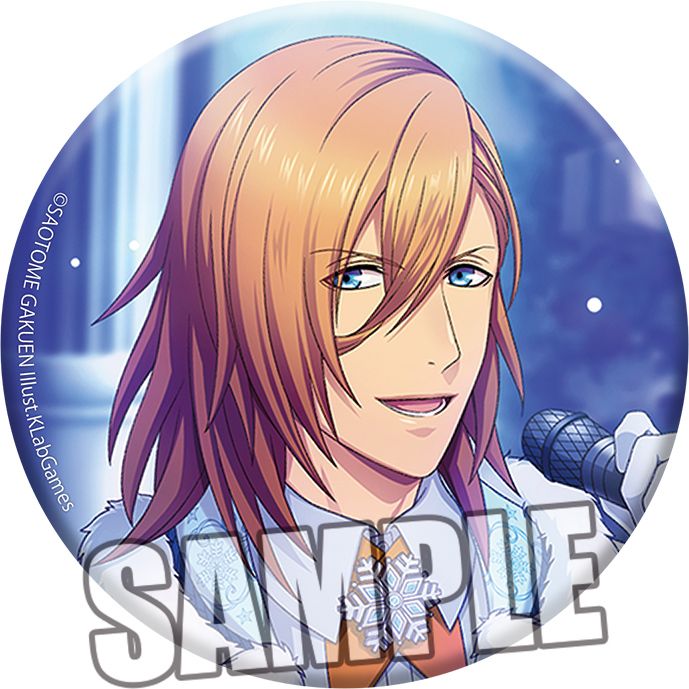 Uta no Prince-sama Shining Live Can Badge Hoshi Kirameku Yukiyo no Christmas Live Another Shot Ver. Jinguji Ren