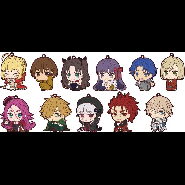 Fate/EXTRA Last Encore Rubber Strap Collection ViVimus Vol. 1 [Set of 11]