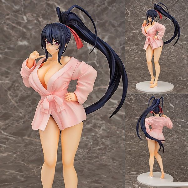 PVC 1/7 Akeno Himejima - Bathrobe Ver.