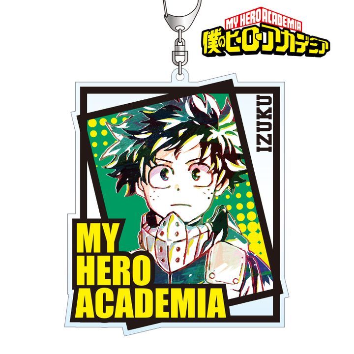 My Hero Academia Ani-Art Big Acrylic Key Chain Midoriya Izuku