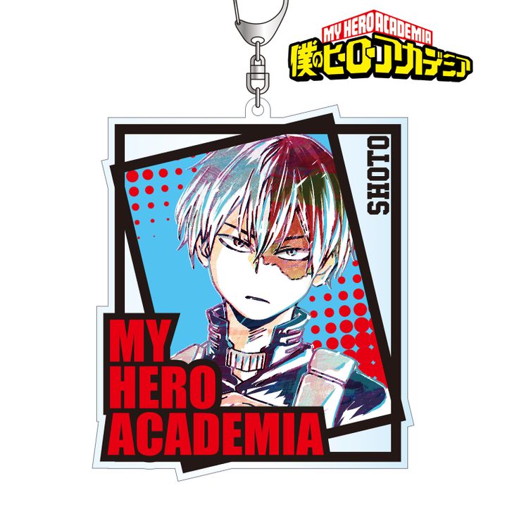 My Hero Academia Ani-Art Big Acrylic Key Chain Todoroki Shoto
