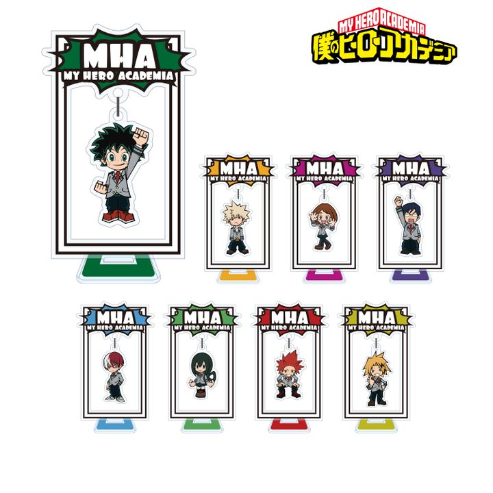 My Hero Academia Trading Yurayura Acrylic Stand [Set of 8]