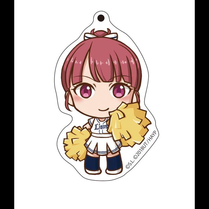 Anima Yell! Acrylic Key Chain E Ushiku Kana