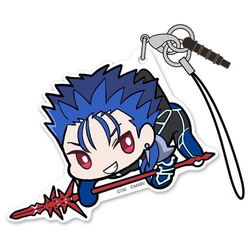Fate/EXTELLA LINK Cu Chulainn Acrylic Tsumamare Strap