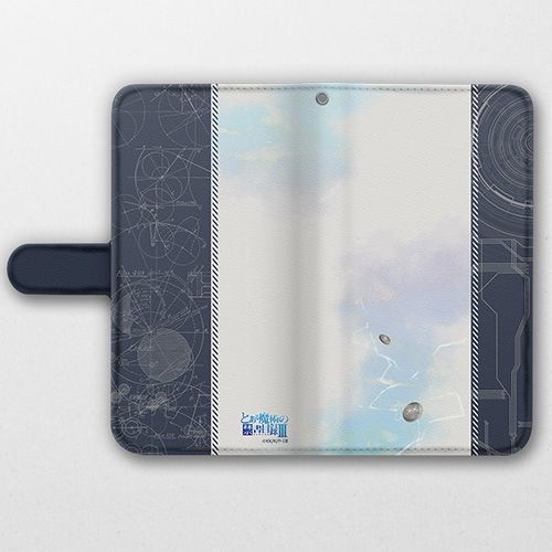 To Aru Majutsu no Index III Book Type Smartphone Case Railgun (L Size)