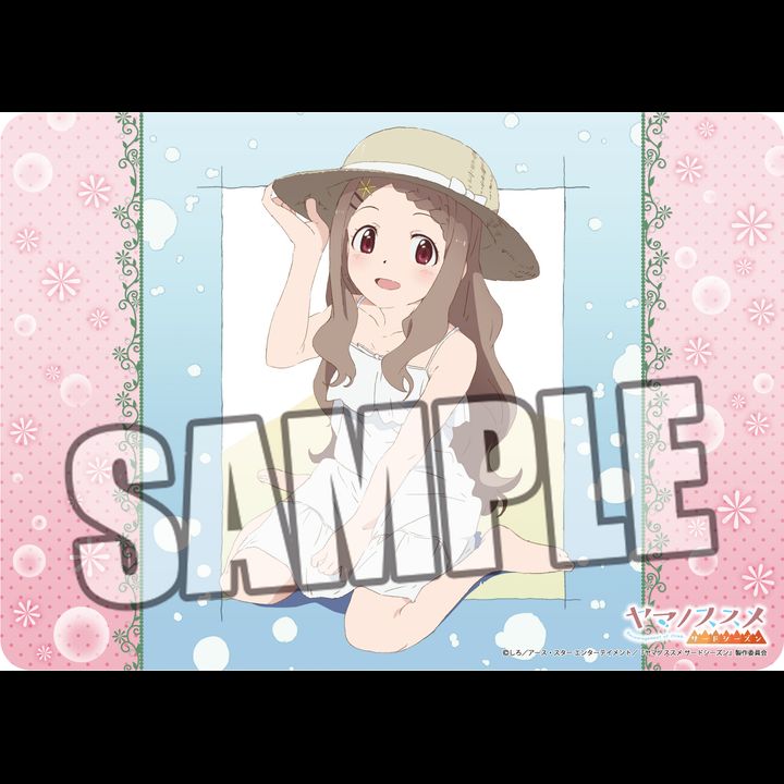 Character Rubber Mat Yama no Susume Third Season Aoba Kokona