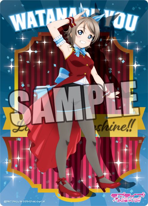 Love Live! Sunshine!! B5 Clear Sheet Magician Ver. Watanabe You