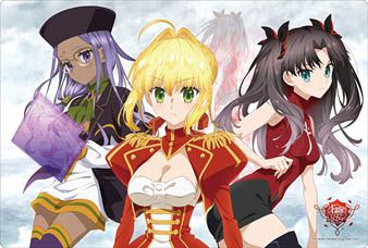 Bushiroad Rubber Mat Collection Vol. 233 Fate/EXTRA Last Encore Saber & Rin & Rani VIII