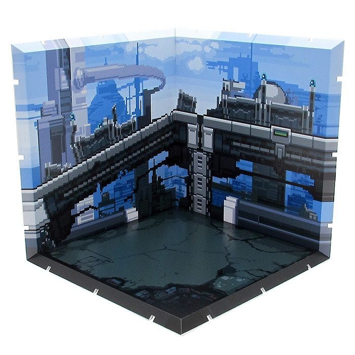 Dioramansion 150 : Future Town (Pixel Art)