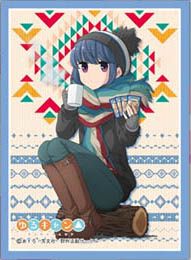 Chara Sleeve Collection Matt Series Yurucamp Shima Rin No. MT541