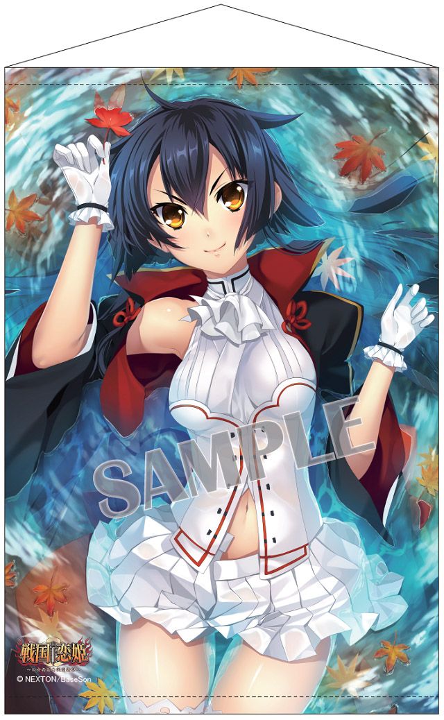 Hinata Katagiri B2 Tapestry Sengoku Koiihime Kuon