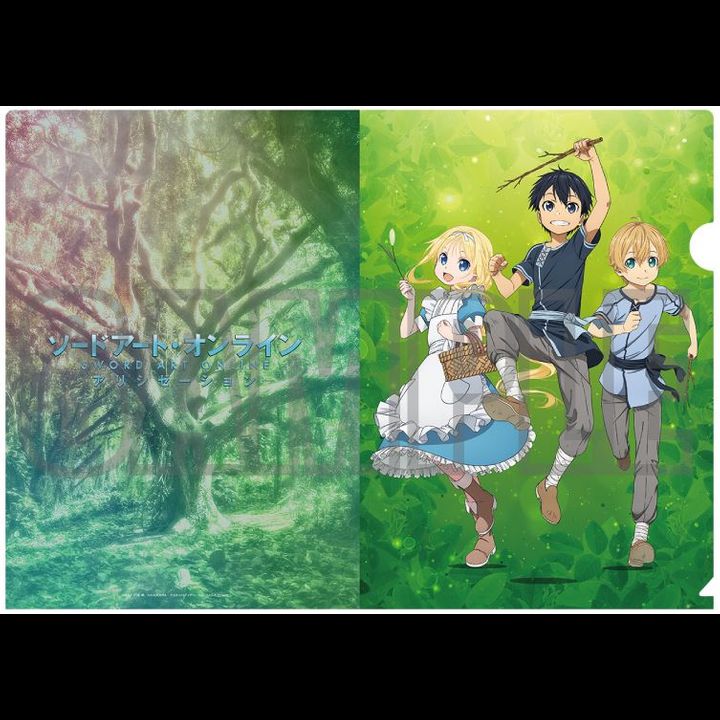Sword Art Online -Alicization- Original Illustration Clear File Childhood Ver.