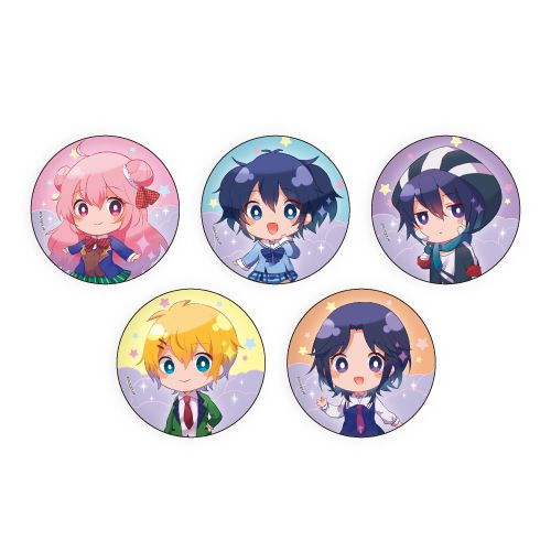 Can Badge Happy Suger Life 01 SD [Set of 5]