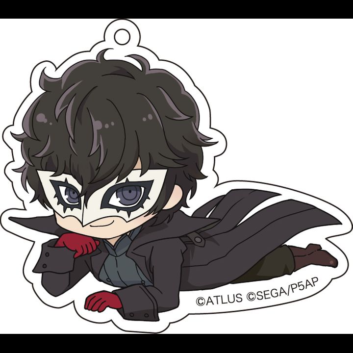 PERSONA5 the Animation Gororin Acrylic Key Chain 1 Amamiya Ren