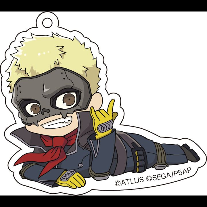 PERSONA5 the Animation Gororin Acrylic Key Chain 2 Sakamoto Ryuji