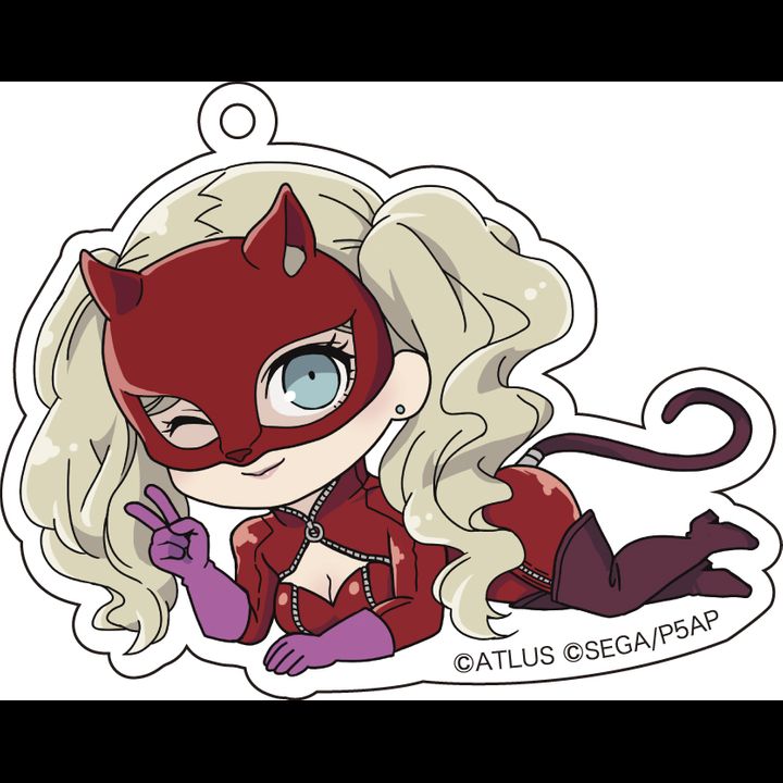 PERSONA5 the Animation Gororin Acrylic Key Chain 3 Takamaki Anne