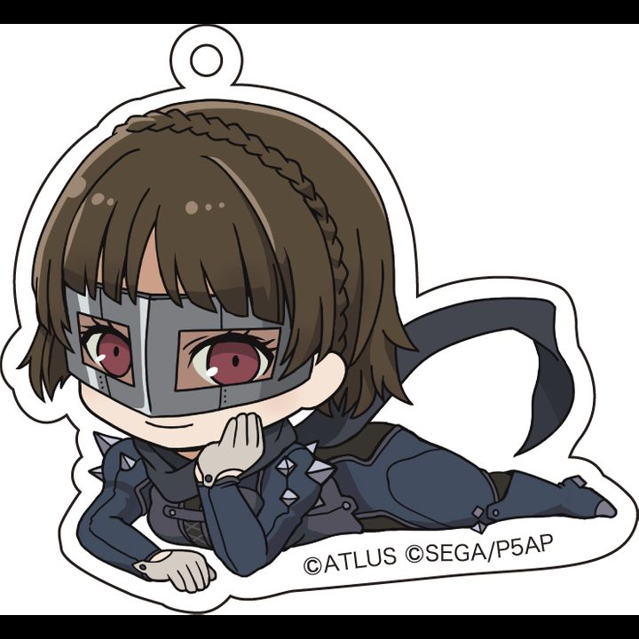 PERSONA5 the Animation Gororin Acrylic Key Chain 6 Niijima Makoto