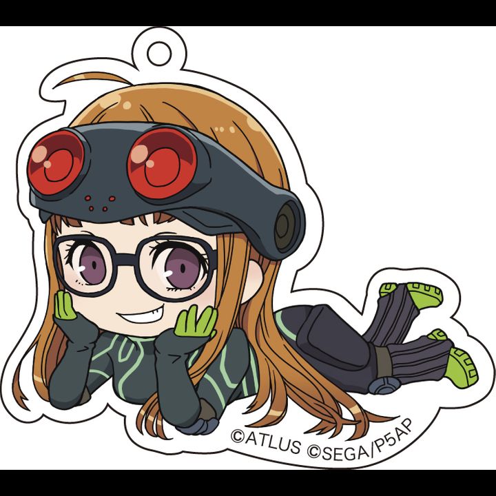 PERSONA5 the Animation Gororin Acrylic Key Chain 7 Sakura Futaba
