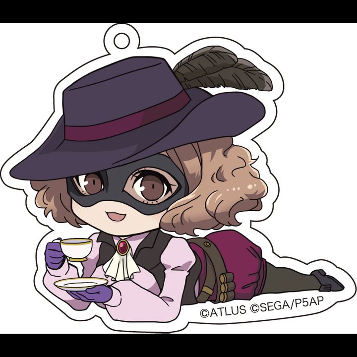 PERSONA5 the Animation Gororin Acrylic Key Chain 8 Okumura Haru