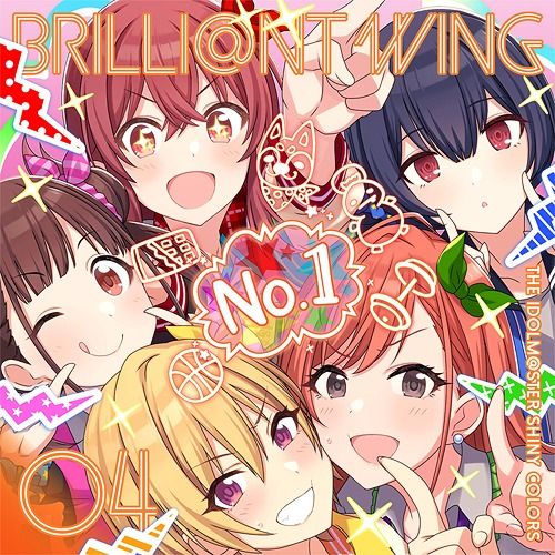 CD Single "THE IDOLM@STER (Idolmaster) SHINY COLORS (Game)" BRILLI@NT WING 04 Yumesaki After School