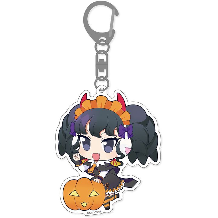 Idol Time PriPara Girlmageddon Halloween Acrylic Key Chain Petit Gaalulu