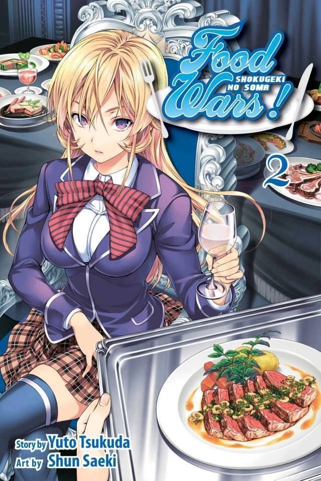 Manga Food Wars!: Shokugeki no Soma Vol.2
