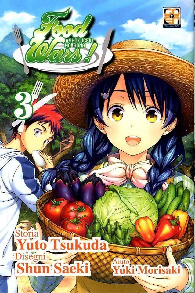 Manga Food Wars!: Shokugeki no Soma Vol.3