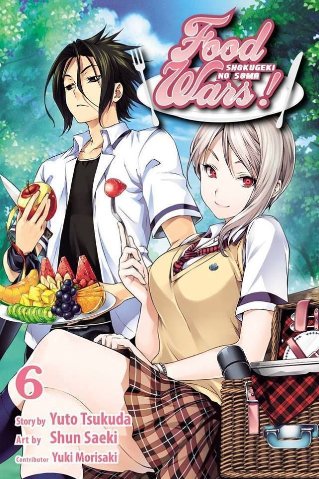 Manga Food Wars!: Shokugeki no Soma Vol.6