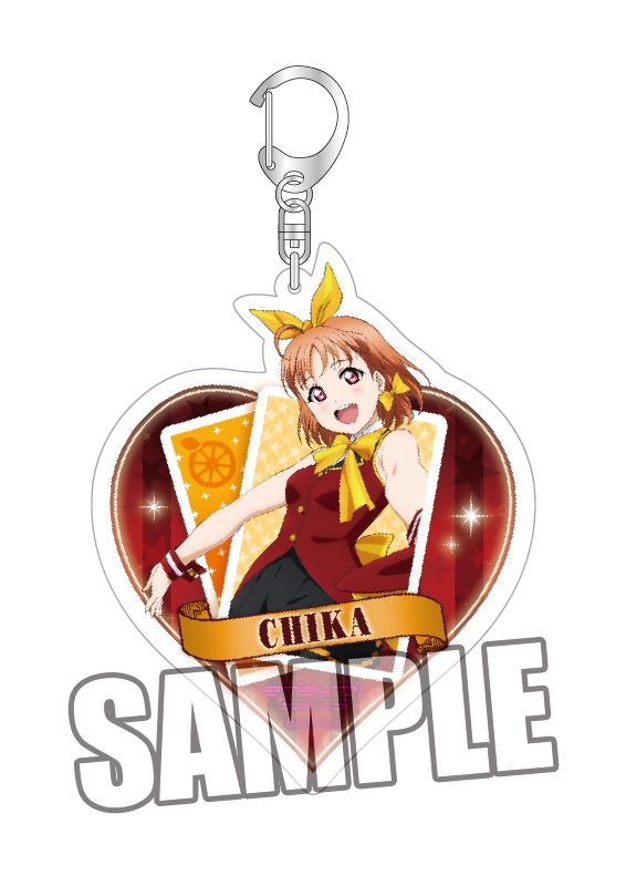 Love Live! Sunshine!! Acrylic Key Chain Magician Ver. Takami Chika