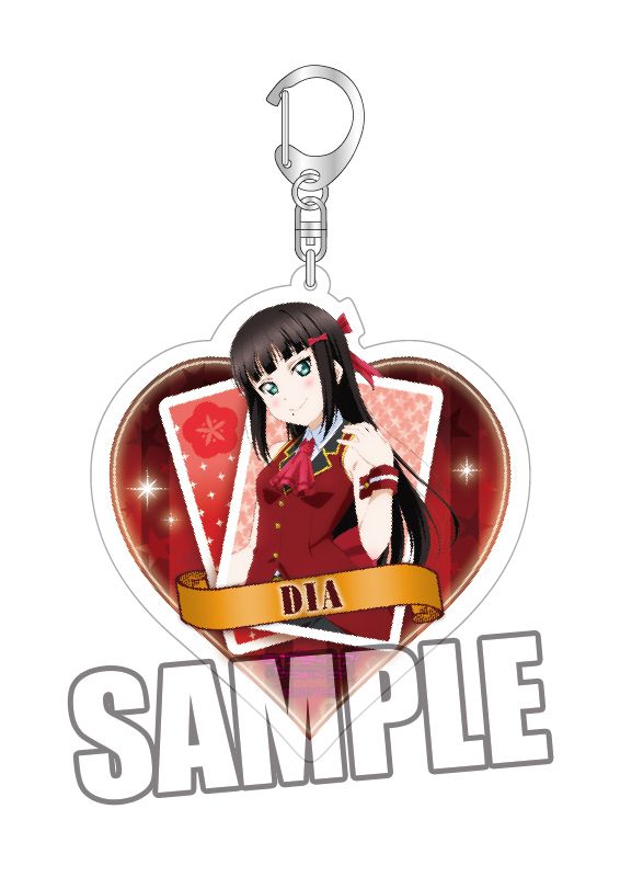 Love Live! Sunshine!! Acrylic Key Chain Magician Ver. Kurosawa Dia