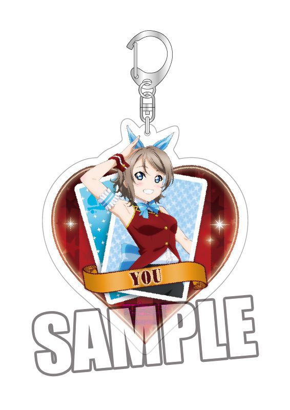Love Live! Sunshine!! Acrylic Key Chain Magician Ver. Watanabe You