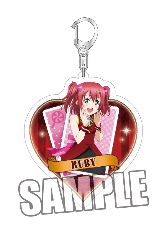 Love Live! Sunshine!! Acrylic Key Chain Magician Ver. Kurosawa Ruby