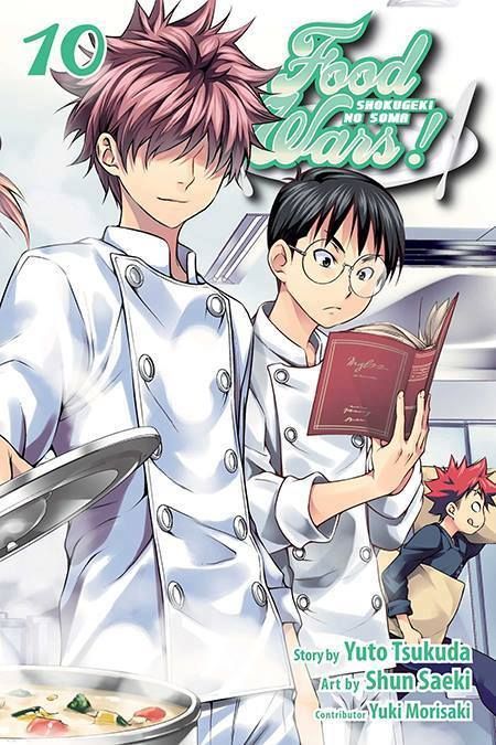 Manga Food Wars!: Shokugeki no Soma Vol.10