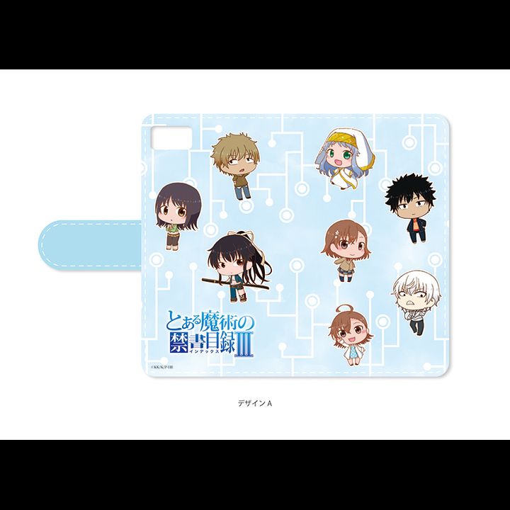 To Aru Majutsu no Index III Book Type Smartphone Case for iPhone6/6S/7/8 SD-A