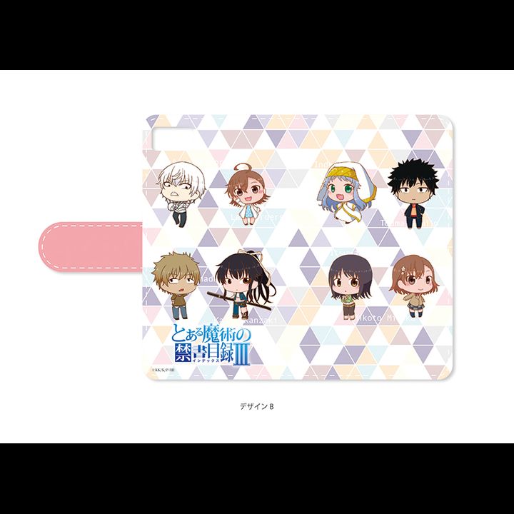 To Aru Majutsu no Index III Book Type Smartphone Case for iPhone6Plus/6SPlus/7Plus/8Plus SD-B